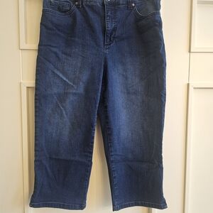 Gloria Vanderbilt Dark Blue Ankle Jeans